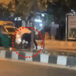 Two policemen hanged on car bonnet in Delhi: Driver dragged them for 20 meters, one fell from moving car; Attempt to murder case registered