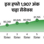 Sensex closed at 81,709 with a decline of 56 points: Nifty also fell by 30 points, BSE Smallcap rose by 342 points