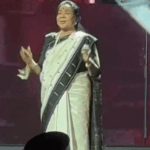 Singer Asha Bhosle sang Tauba-Tauba song in Dubai: also did hook steps, singer of the song Karan Aujla said- she sang better than me at the age of 91