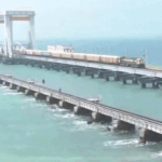 Train trial took place on Rameswaram’s Pamban Bridge: Country’s first vertical lift-up bridge, 2 km long; Coast Guard boat passed underneath