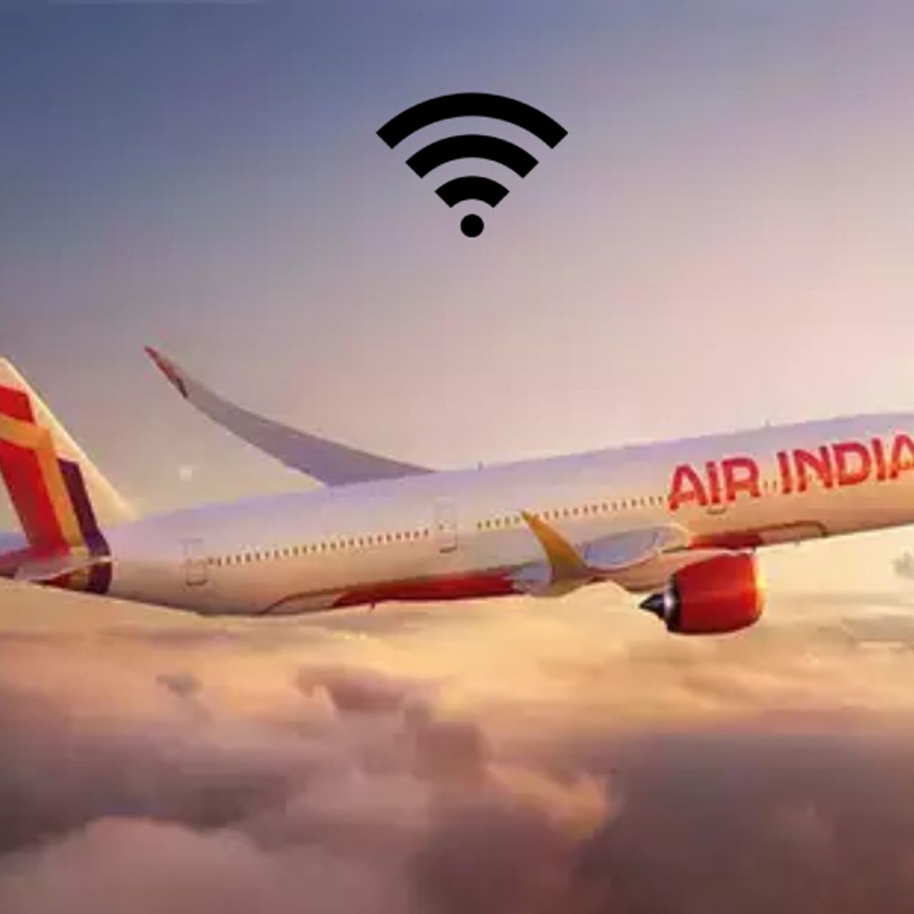 Wi-Fi will be available in Air India’s domestic flights: India’s first airline to provide internet service in flight, now you can access it for free
