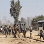 Violence on the first day of free traffic movement in Manipur: 1 dead, 25 injured; People of Kuki community stopped buses, security forces fired tear gas