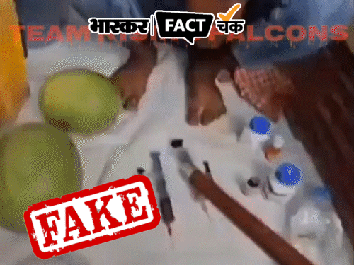 Fake News Exposed: Was watermelon adulterated with chemicals on the occasion of Ramzan? No, the viral video is scripted
