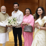 PM Modi patted the back of Rohtak’s Randeep Hooda: Bollywood actor met the Prime Minister with his mother and sister; said- his thinking is inspiring