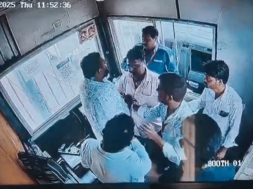 In Karnataka, the son of a BJP leader assaulted a toll worker, saying, “You don’t know who I am; the staff had stopped me from going for free.”