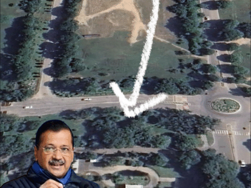 BJP claims Kejriwal built a ‘Sheesh Mahal’ in Chandigarh as well: AAP MP says he visits Punjab frequently, but lives in Delhi.