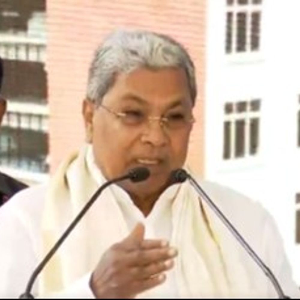 CM Siddaramaiah said, “The Modi government is forcibly imposing Hindi; Kannada is being neglected; Hindi and English are diminishing the talent of our children.”