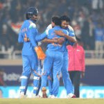 India beat South Africa by 17 runs: Virat Kohli scored a century in the first ODI; Kuldeep took 4 wickets, Harshit took 3.